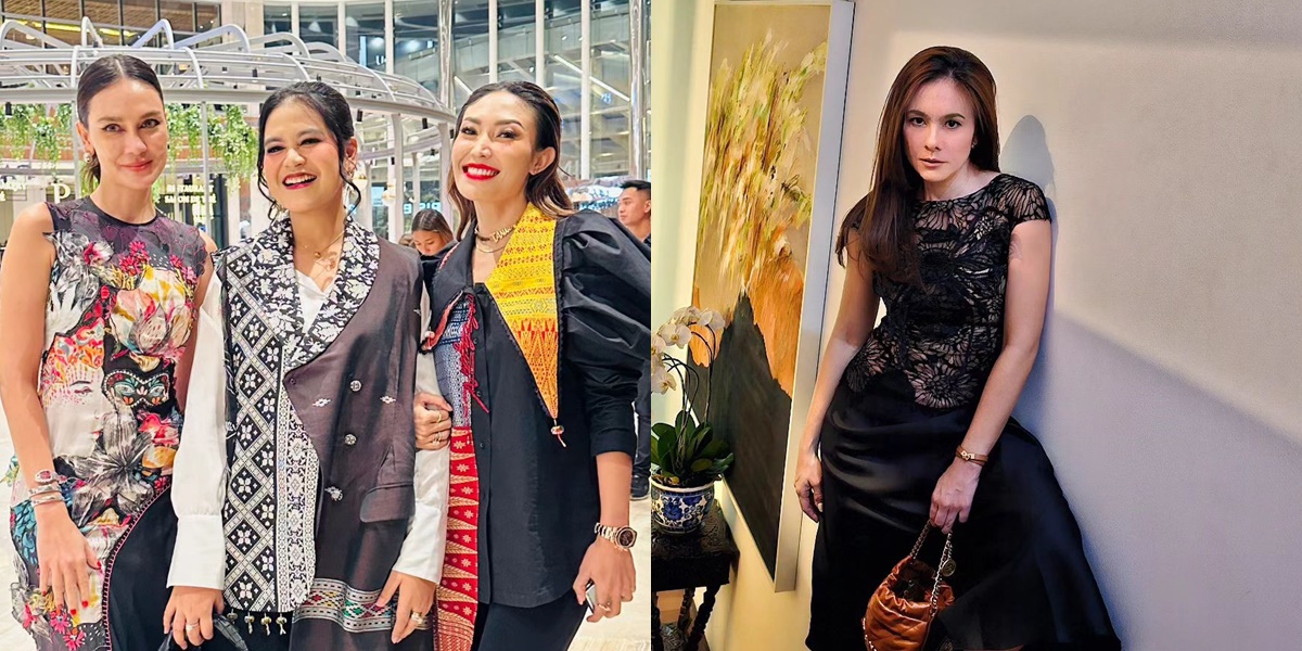 Snapshot of Celebrities Attending Designer Mel Ahyar's Fashion Show, from Luna Maya to the President's Child