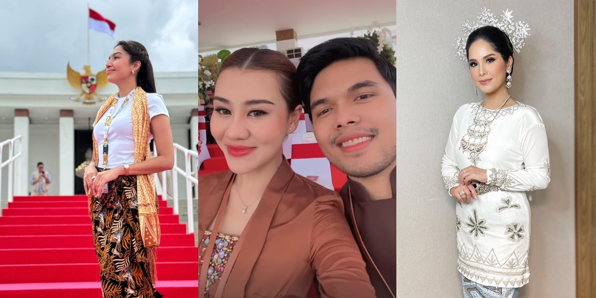 Portrait of Celebrities Participating in the Independence Ceremony at IKN, Including Aaliyah Massaid & Thariq Halilintar - Annisa Pohan Looks Stunning