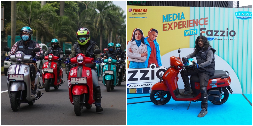 Exciting Media Experience With Yamaha Fazzio, Trying Out the Unique Motorcycle that Tempts Young Consumers
