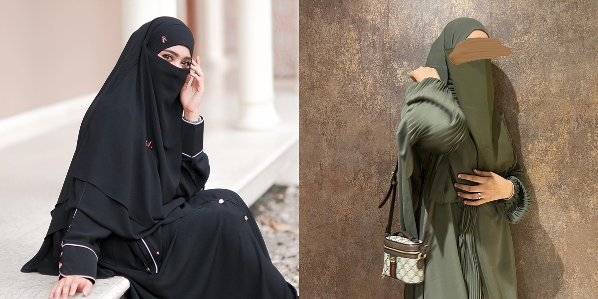 Portrait of Sherel Thalib, Taqy Malik's Wife, Uploads a Veiled and Censored-Eyed Photo, Netizens Mock: Still Showing Off Bags