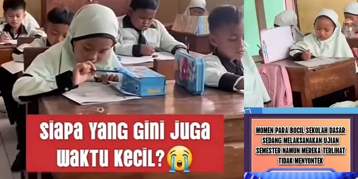 Portrait of Elementary School Students' Strategies During Exams, Building a