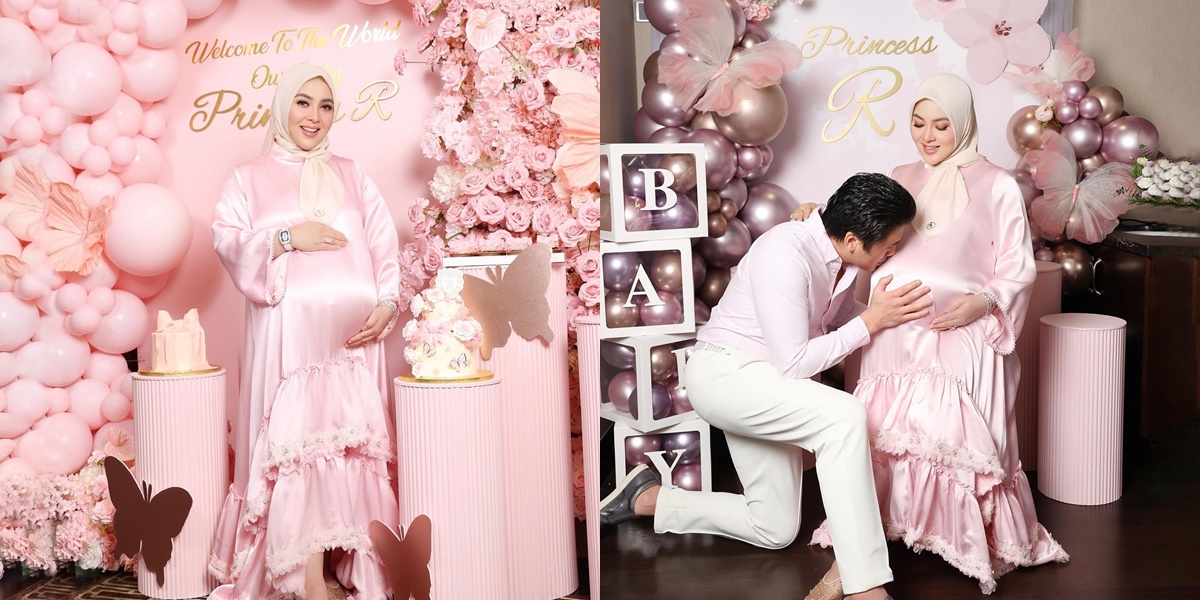 Portrait of Syahrini Celebrating Her Birthday While Announcing the Birth, Initials of Her Daughter Revealed