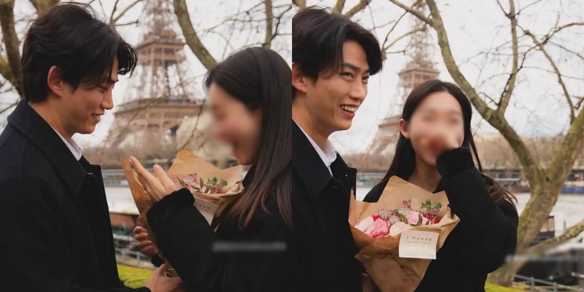 Portrait of Taecyeon 2PM Allegedly Proposing to His Girlfriend in France, Just Found Out Now After Several Months