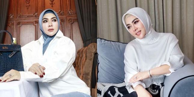 Potret Terbaru Syahrini Yang Mantap Berhijab, Makin Kalem Dan Dapat ...