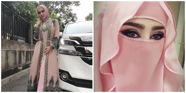 Portrait of Tiara Dewi's Transformation, From Wearing Hijab to Wearing Niqab