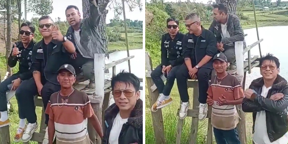 Viral Portrait of Raffi Ahmad and Friends Captured by Amateur Camera, Called Like Complex Dads - Ariel NOAH Resembles Parto 