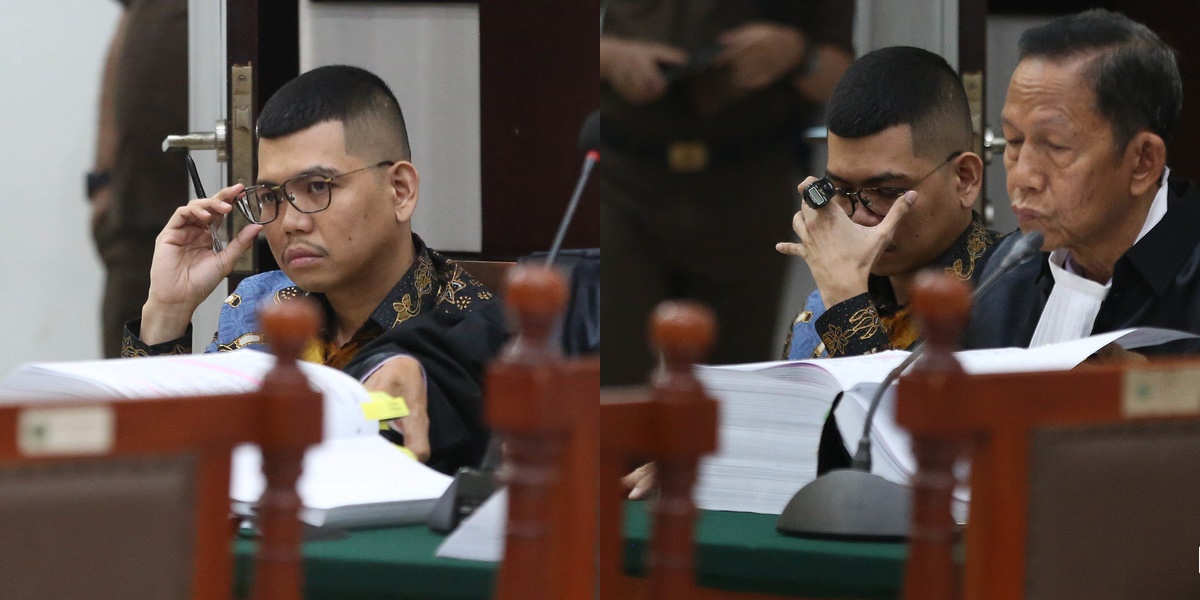 Portrait of Yudha Arfandi in the Trial of Dante's Death, His Lawyer Gets Scolded by Tamara Tyasmara