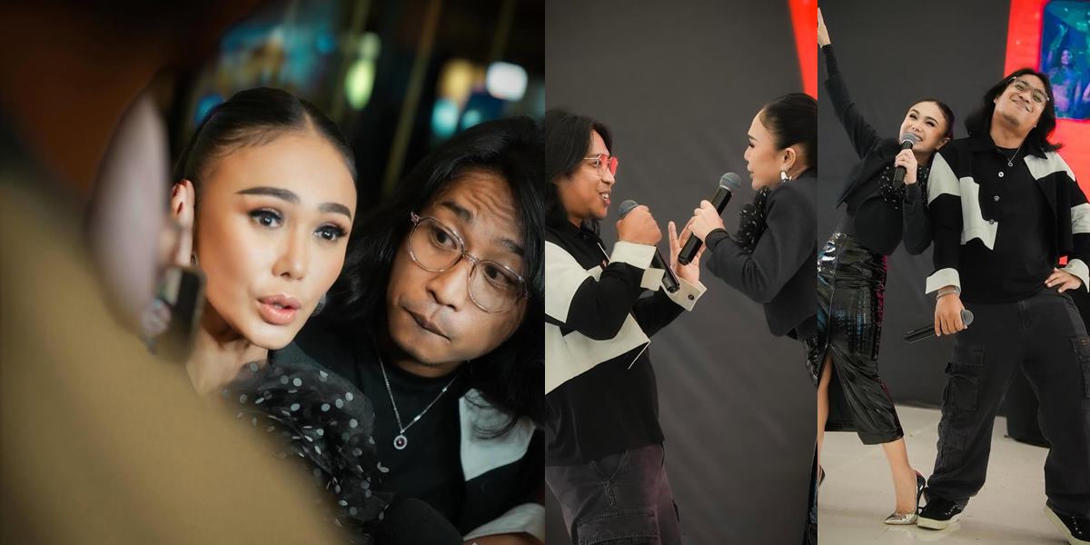 Portrait of Yuni Shara & Praz Teguh Dueting in the Song Good Night World, An Unexpected Collaboration That Sparks Curiosity