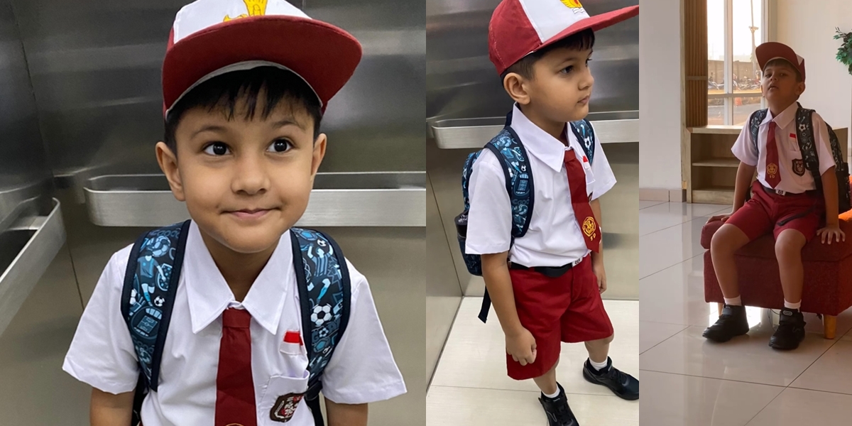 Portrait of Yurav Bhatia, Ravi Bhatia's Son on His First Day of Elementary School, Now Even More Handsome - Resembles His Father