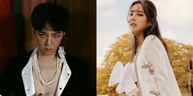 Power Couple Ambassador Chanel, Series of Photos of G-Dragon and Jennie BLACKPINK Wearing Fashionable Outfits