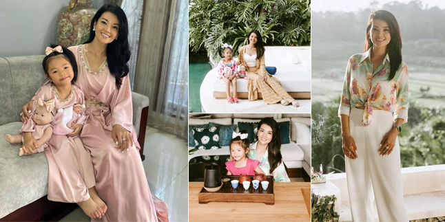 Returning Home to Indonesia, Peek at 8 Photos of Farah Quinn Taking Her Child on Vacation to Bali