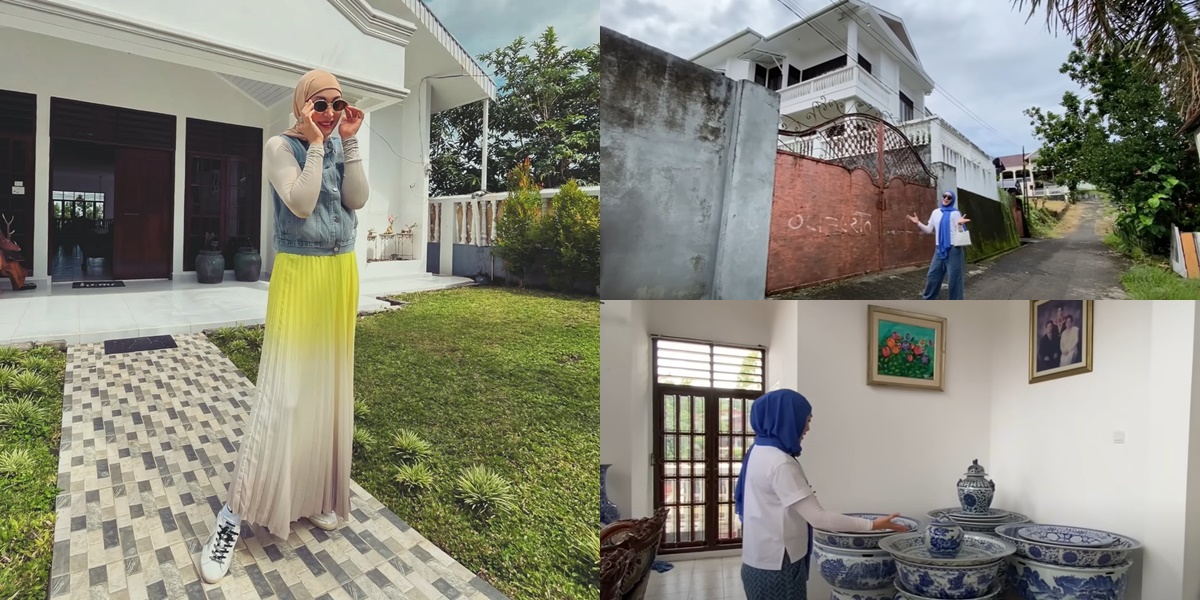 Returning to Hometown, Here is the Condition of Angelina Sondakh's Childhood Home in Manado that Has Been Long Abandoned - There Are Many Collections of Jars