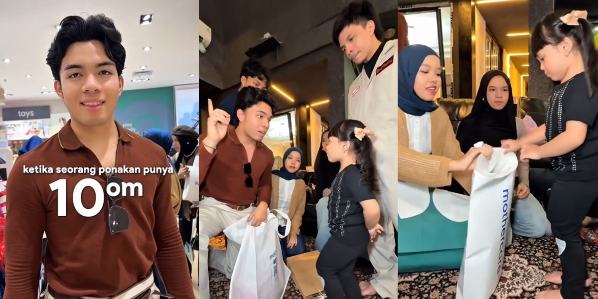 Having Many Uncles and Aunts, Here Are 8 Photos of Ameena, Atta Aurel's Child, Receiving Gifts from Gen Halilintar