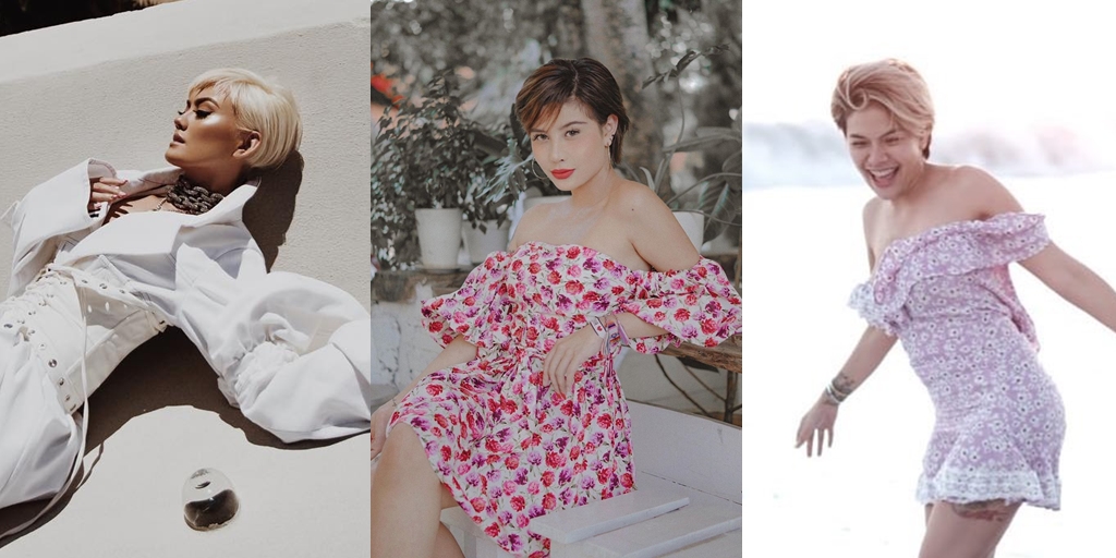 Having Super Short Hair, These 8 Indonesian Celebrities Still Look Beautiful Wearing Dresses