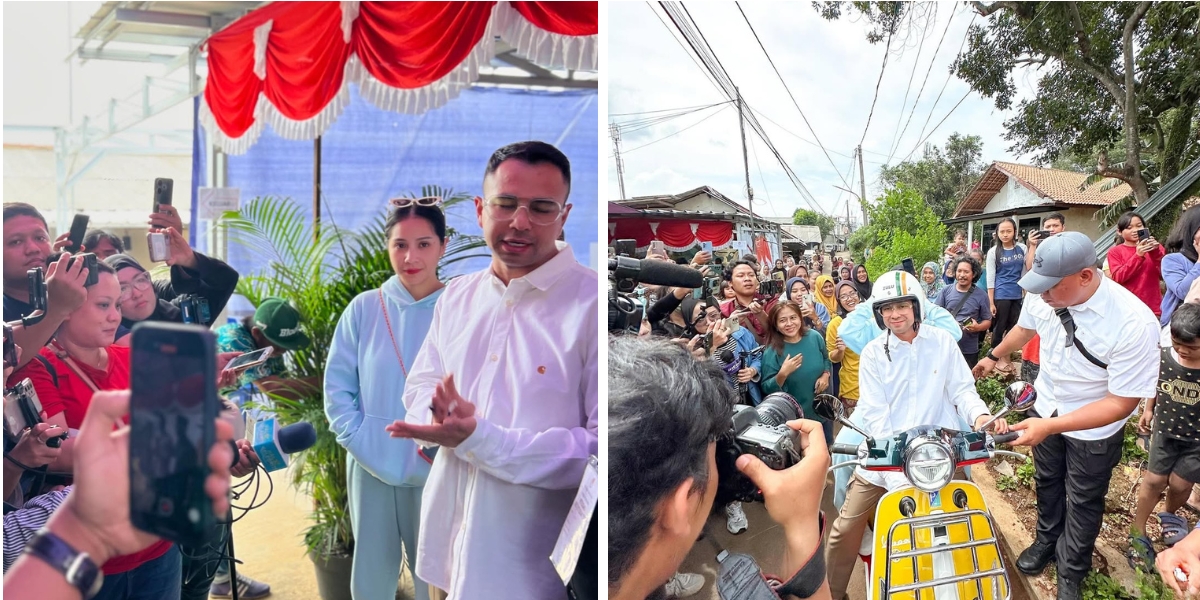 Raffi Ahmad & Nagita Slavina Vote in the 2024 Regional Election, Making the Election More Peaceful!