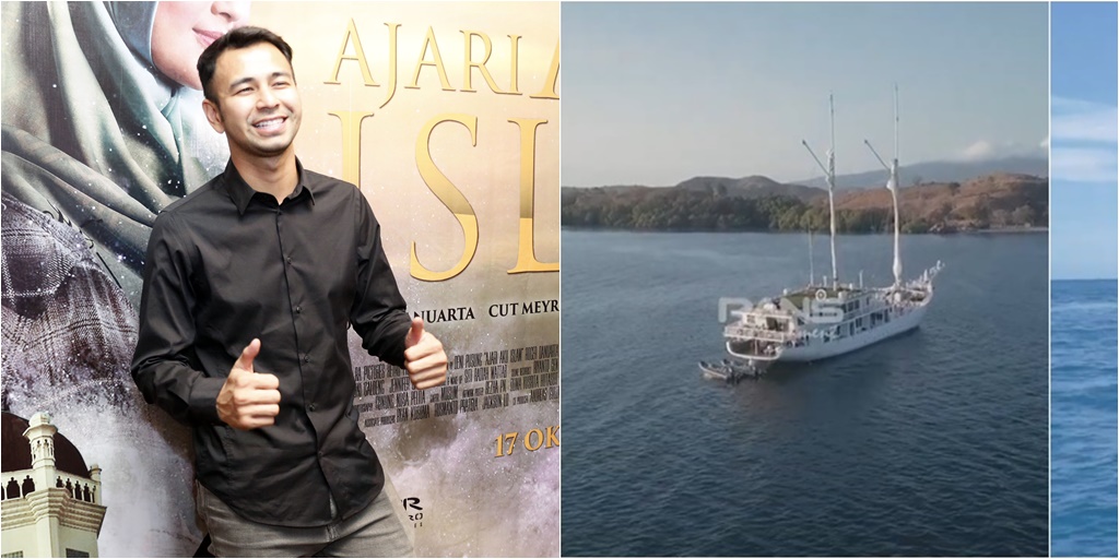 Raffi Ahmad Vacationing in Labuan Bajo, This is the Rp75 Billion Luxury Yacht He Boarded