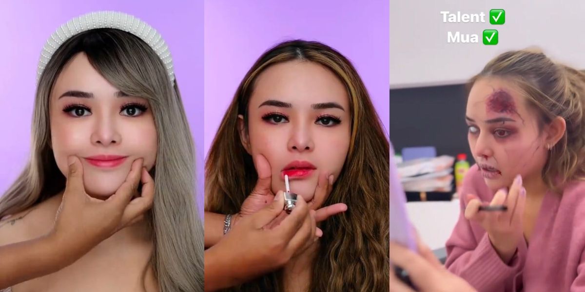 Diligently Following TikTok Trends, 8 Portraits of Amanda Manopo's Total Commitment to Cosplaying as a Ghost - Flooded with Netizens' Praises