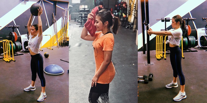 Diligent Workout, Prilly Latuconsina Looks Slim and Fit