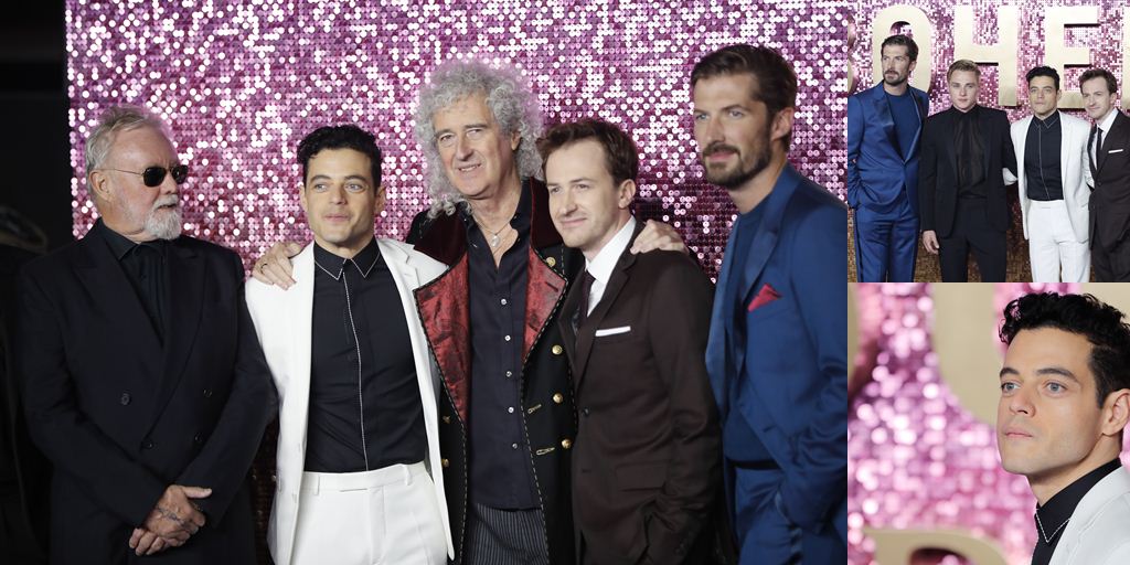 Rami Malek - Brian May Dazzles at the Premiere of 'BOHEMIAN RHAPSODY'