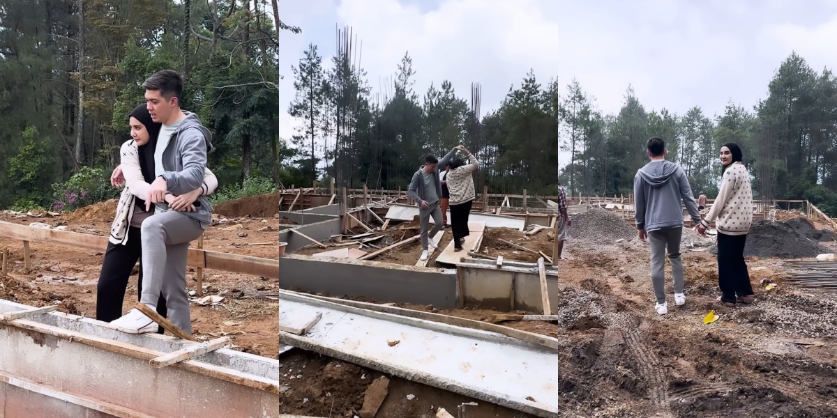 Celebrate 13th Anniversary, 10 Photos of Irwansyah Giving Villa as a Gift to Zaskia Sungkar - Affectionately Visiting the Construction Project