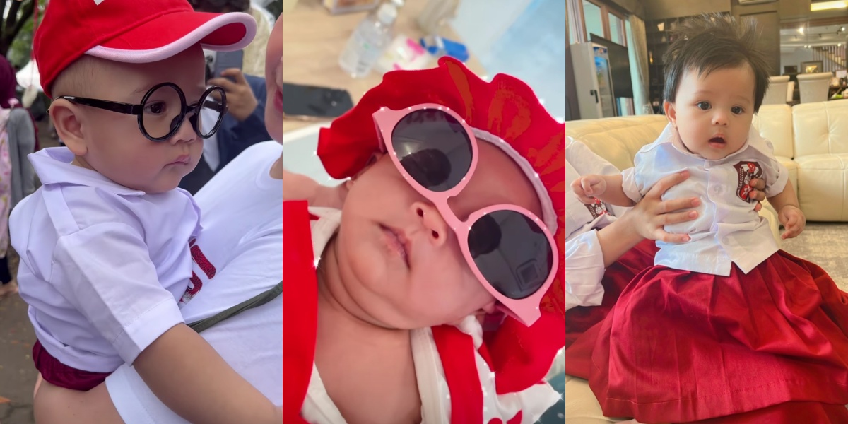 Celebrate Independence Day, 8 Adorable Photos of Celebrity Babies Wearing Red and White Outfits on August 17 - School Uniforms Become Favorites