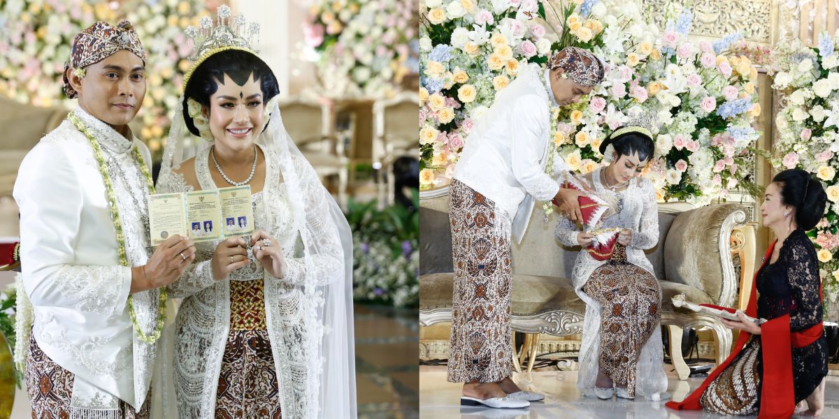 Officially Married! 10 Emotional and Happy Photos of Pesinetron Shinta Bachir's Wedding Ceremony with Indra Kristianto