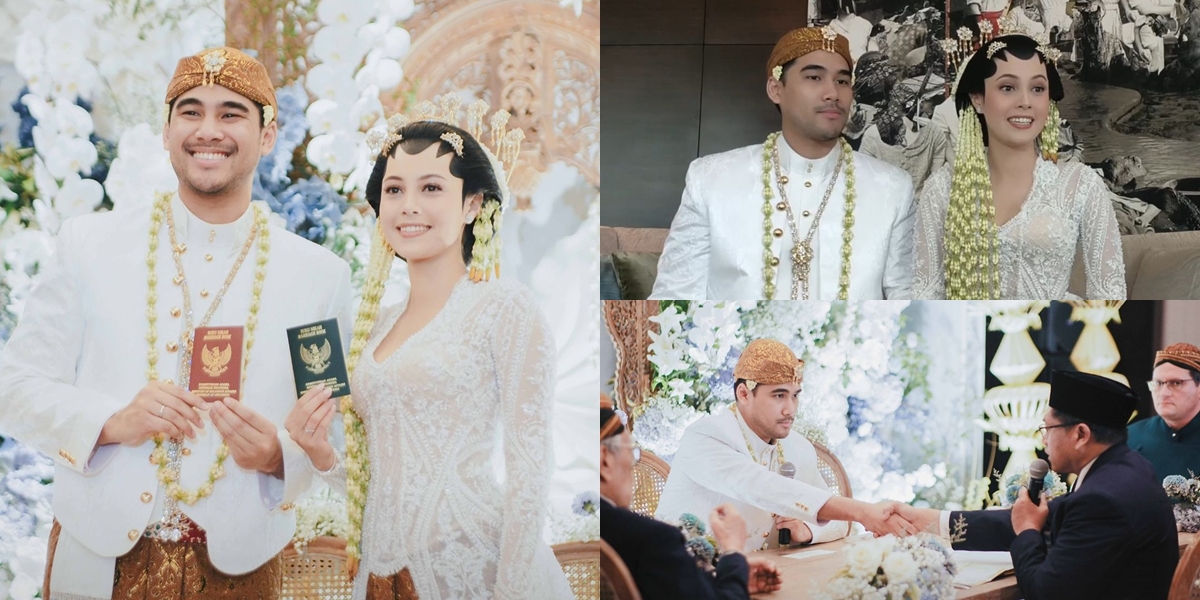 Officially Married, Here Are 8 Photos of Anggika Bolsterli Who Claims to Be Surprised That Omar Armandiego Recited the Marriage Vow Smoothly