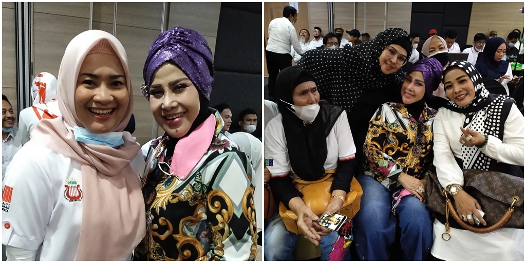 Happy Reunion, Portraits of Elvy Sukaesih with 8 Popular Dangdut Singers from Her Time - Who Are They?