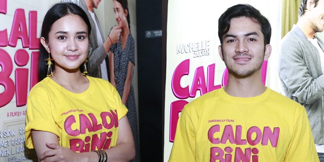 Rizky Nazar & Michelle Ziudith at the Trailer Launch of 'CALON BINI'