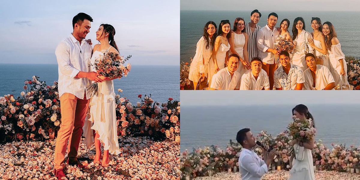 Romantic and Heartwarming, Portraits of Jessica Mila Proposed by Her Lover - Sung by Tulus