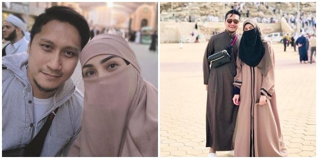 Romantic Arie Untung-Fenita, Umrah Together on Wedding Anniversary