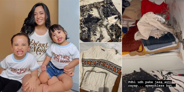 Loss of Tens of Millions, Here are the Details of the Prices of Rachel Vennya's Branded Clothes and Her Children Eaten by Termites