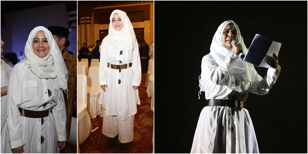 Saat Sang Serba Hitam Pipik Dian Irawati Putuskan Berbaju Putih