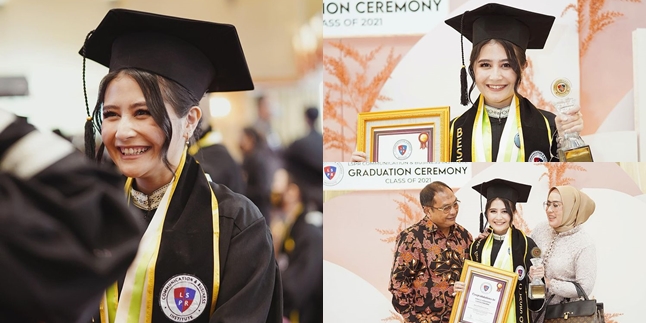 Prilly Latuconsina Earns Bachelor's Degree, 9 Portraits of Prilly Latuconsina Graduating and Becoming the Best Graduate - Receives S2 Scholarship Worth Tens of Millions