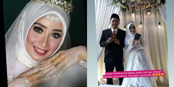 Official! Sheila DA4 Officially Marries Yuda Maulana, Astonishing