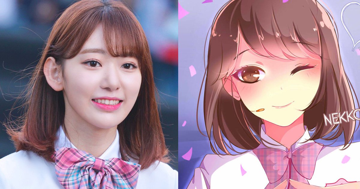 Sakura Describes IZ*ONE Members' Characters in Harem Anime