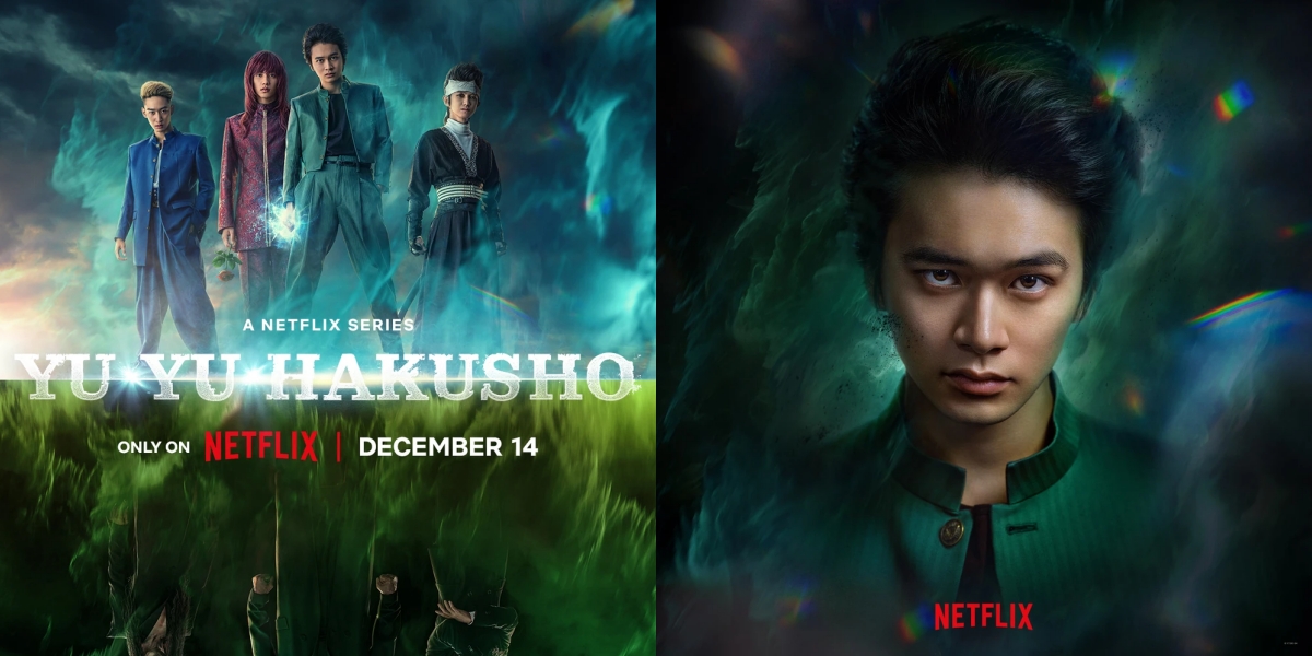 A Series of Cast Portraits from 'YU YU HAKUSHO' Live Action, an Adaptation of the Popular Anime from the 90s