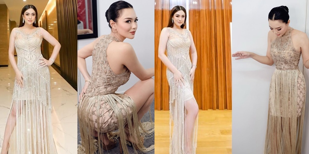 Both Playing Spanish Guitars, Take a Look at Celine Evangelista and Wika Salim's Pictures in Ruffled Dresses - Who Do You Choose?