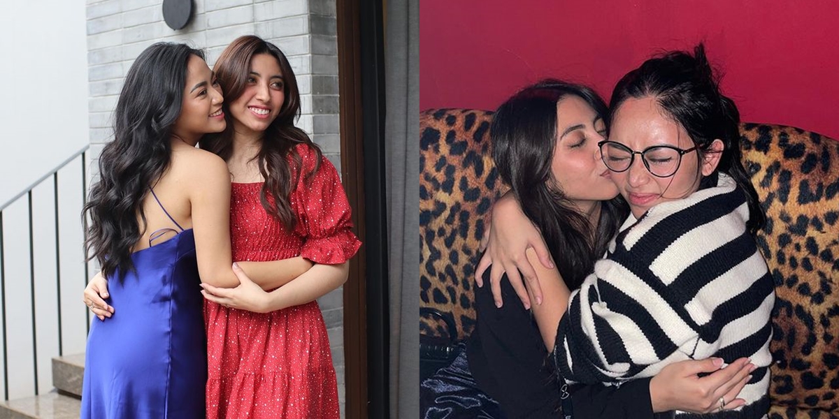 Both Released Hijab After Divorce, Here are 10 Portraits of Rachel Vennya and Vicky Alaydrus who are Good Friends - Very Close Like Siblings