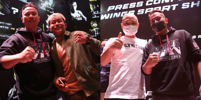 The Gladiator Called to the Boxing Ring, 11 Portraits of Vicky Prasetyo at the Hollywing Sportshow Boxing Press Conference - Will He Fight Deddy Corbuzier?