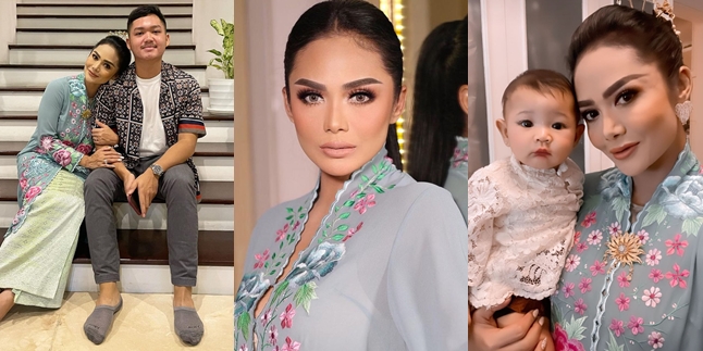 About to Become a Grandmother, Check Out 9 Detailed Photos of Krisdayanti's Beautiful Appearance in Her Niece's Tedak Siten - Elegant in Kebaya