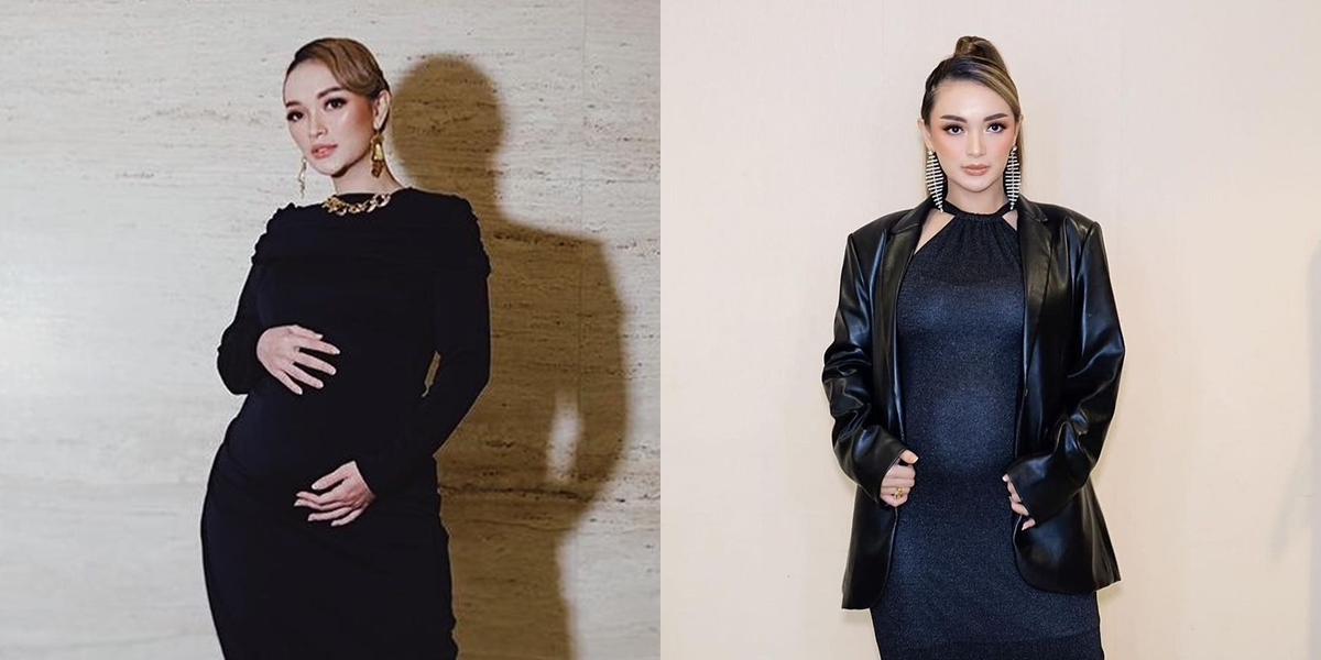 Soon to Give Birth, Zaskia Gotik's Growing Baby Bump Portrait - Beautiful and Maternal Charm Shines