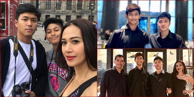 A Series of Photos of 2 Handsome Champions Diah Permatasari, a Basketball Player and a Graduate of the American Military Academy