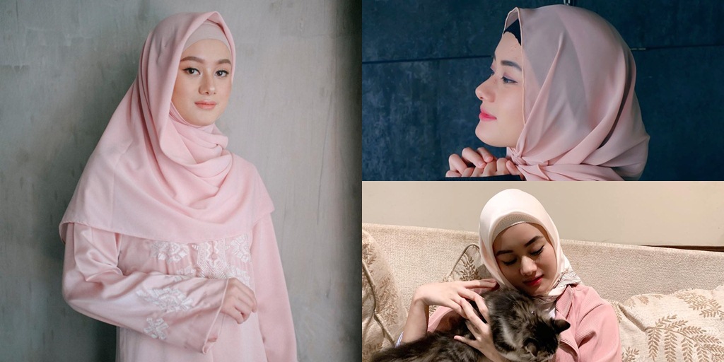 A Series of Photos of Dinda Hauw, Looking More Beautiful Since Learning to Wear Hijab