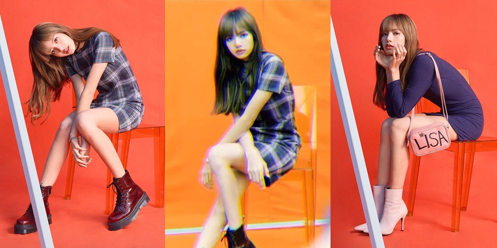 A Series of Photos of Lisa BLACKPINK as Penshoppe Model