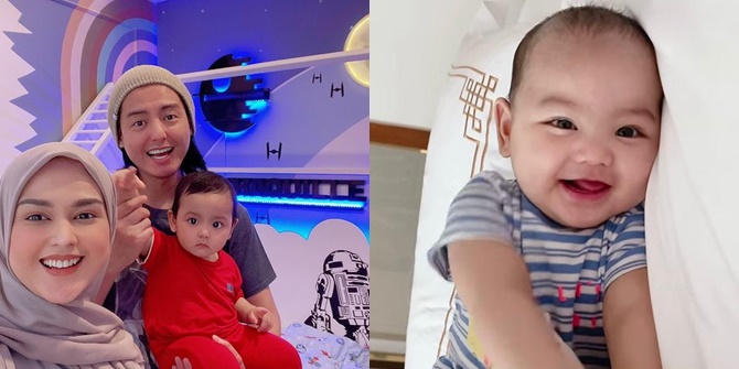 A Series of Photos of Baby Shaquille's Room Appearance, Son of Cut Meyriska and Roger Danuarta, Adorned with Cute Wallpaper!