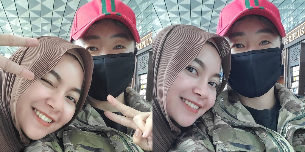 A Series of Stories of Singer Kania Permatasari on the First Day of Wearing a Hijab, Missing a Flight While on Vacation