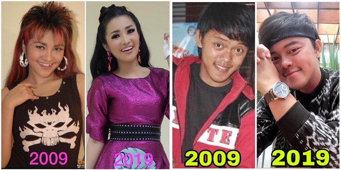 8 Dangdut Singers Who Also Participated in #10yearchallenge, Who Are They?