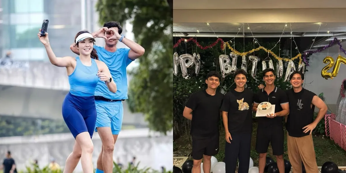A Series of Cinta Brian's Birthday Celebrations, Celebrated Together with Gisella Anastasia at the Filming Location