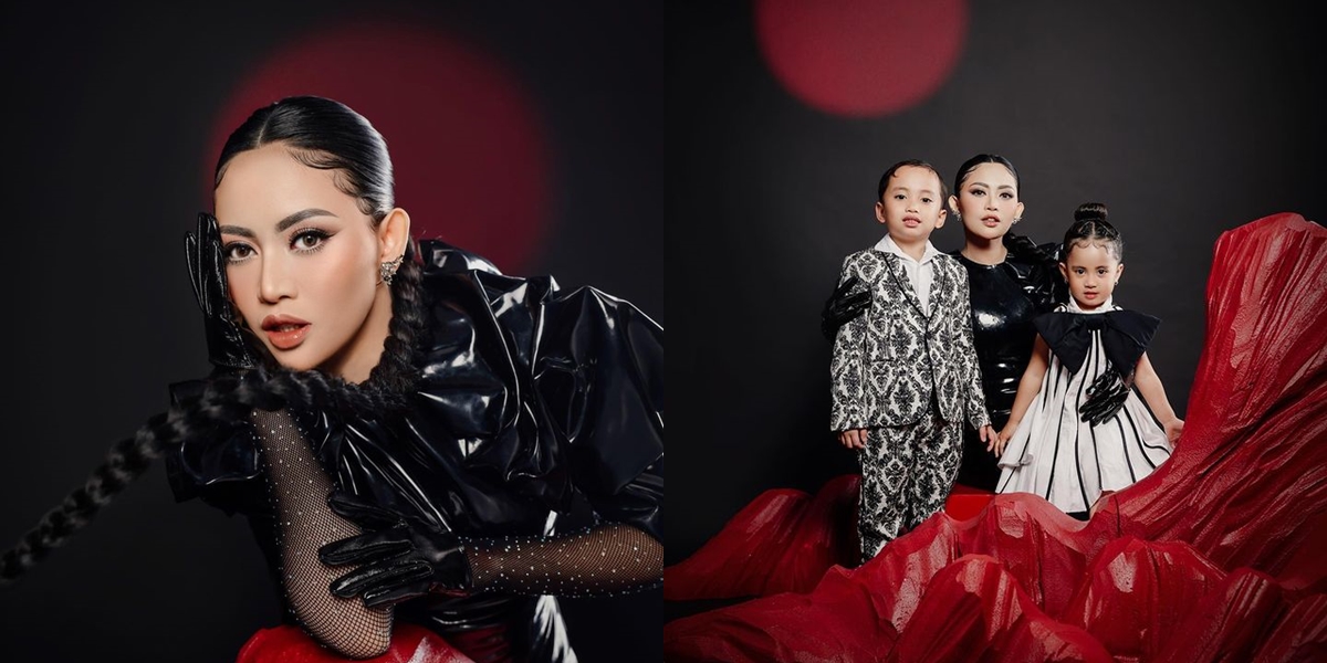 A Series of Rachel Vennya's Latest Photoshoots with Xabiru and Chava, Perfectly Radiating High-Class Aura